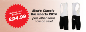 Sale - Men's Classic Bib Shorts 2014