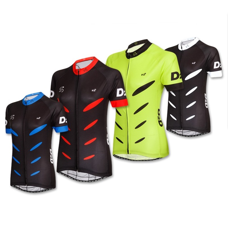 Reduced from £29.99 D2D Ladies v2 Short Sleeve Cycling Jersey 