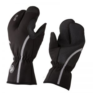 black lobster cycling gloves