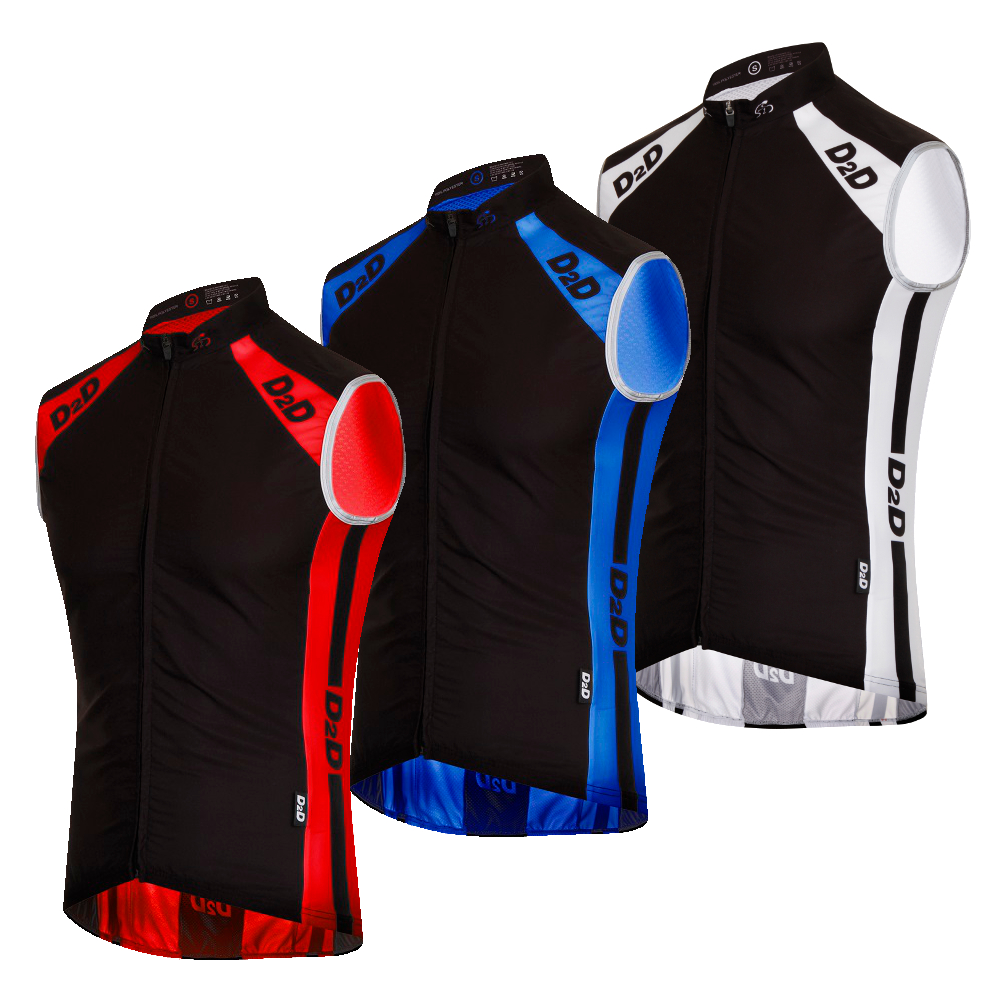 Men’s Windskin Gilet D2D Road Cycling Clothing