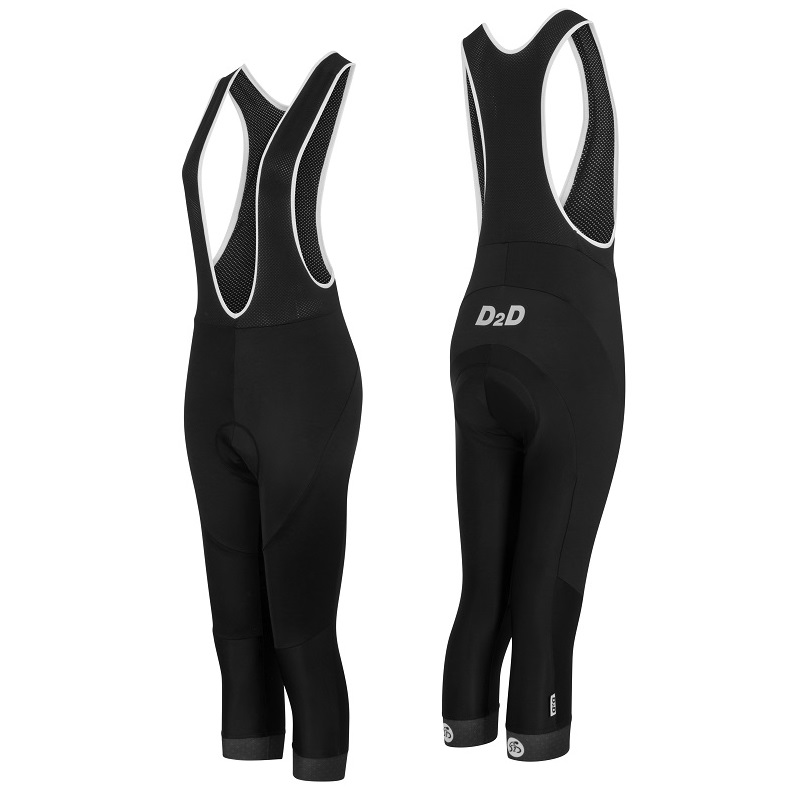 Ladies Peloton 3/4 Bib Tights - D2D Cycling Clothing