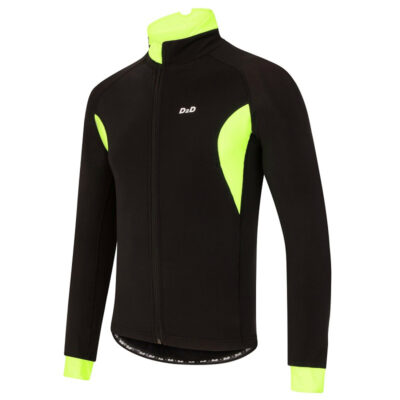mens roubaix cycling jersey fluoro front