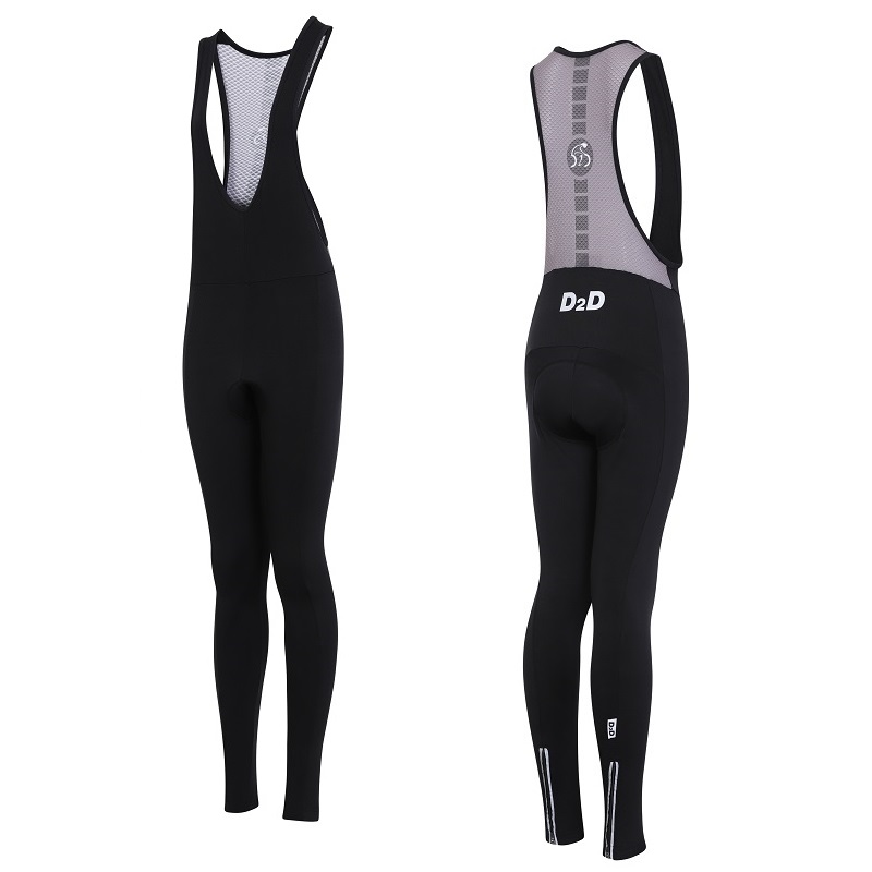 Ladies WinterBlock Performance Bib Tights - D2D Road Cycling Clothing