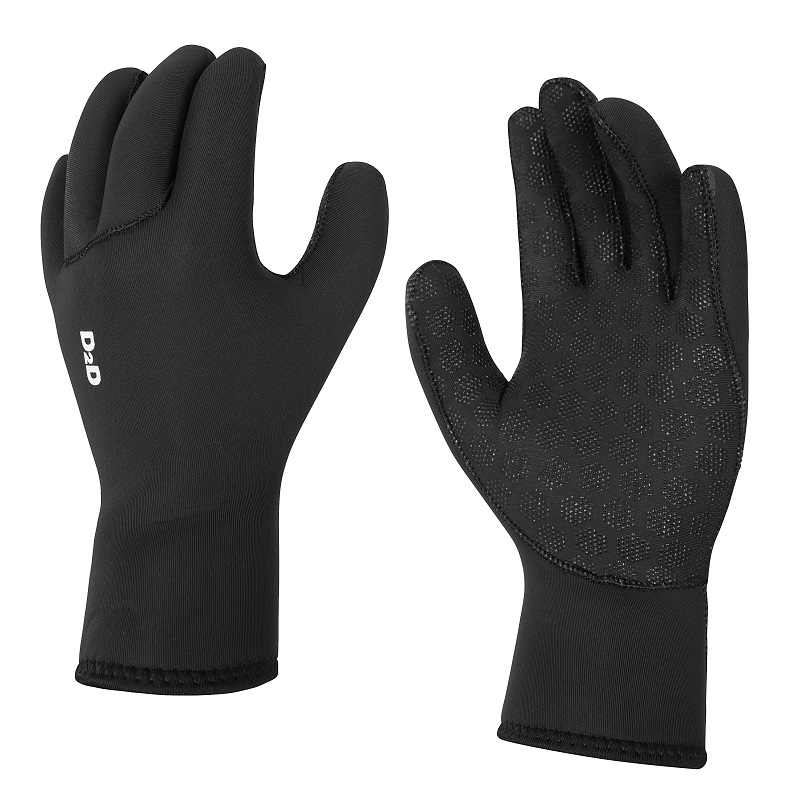 D2D NEO-G Neoprene Cycling Gloves - Long Finger